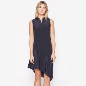 Equipment Tira Asymmetrical 100% Silk Dress (M)